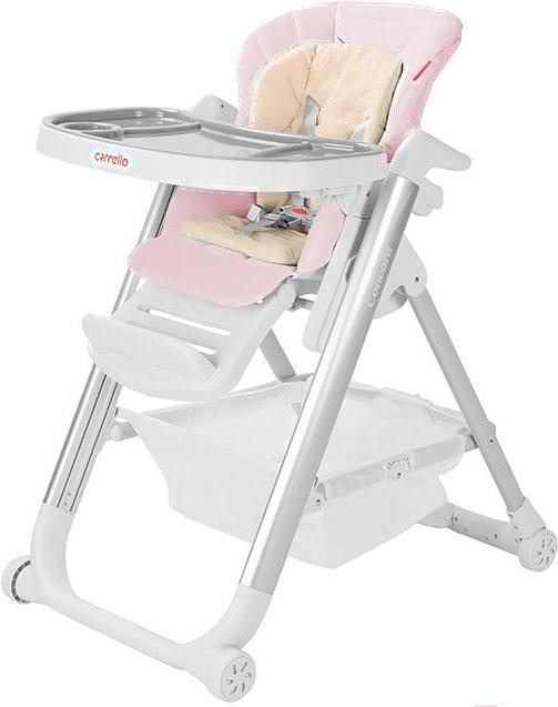 

Стульчик для кормления Carrello Concord CRL-7402 Salmon Pink, Concord CRL-7402
