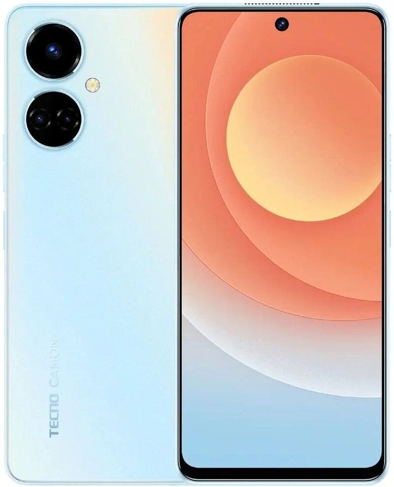 

Смартфон Tecno СAMON 19 6GB/128GB SeaSalt White (CI6n)