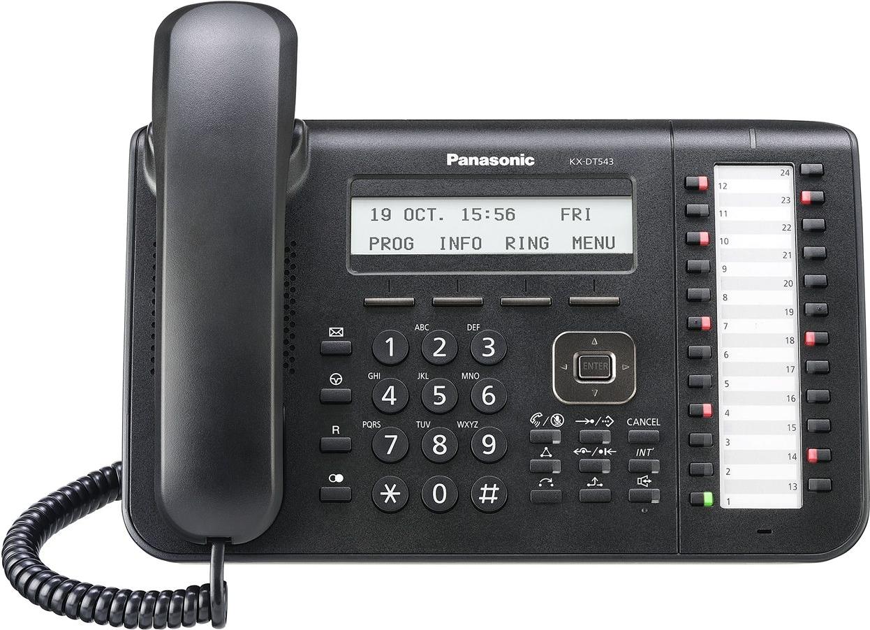 

Проводной телефон Panasonic KX-DT543RU-B, KX-DT543RU-B