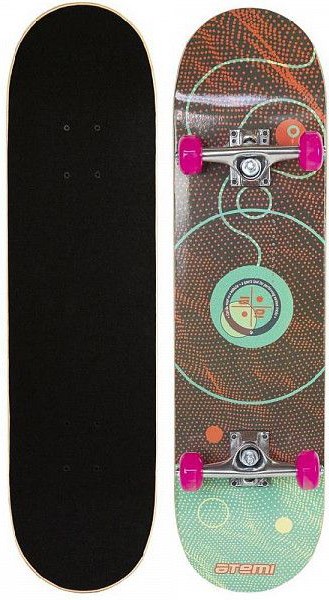 

Скейтборд Atemi ASB31D03 Red/Black/Light blue