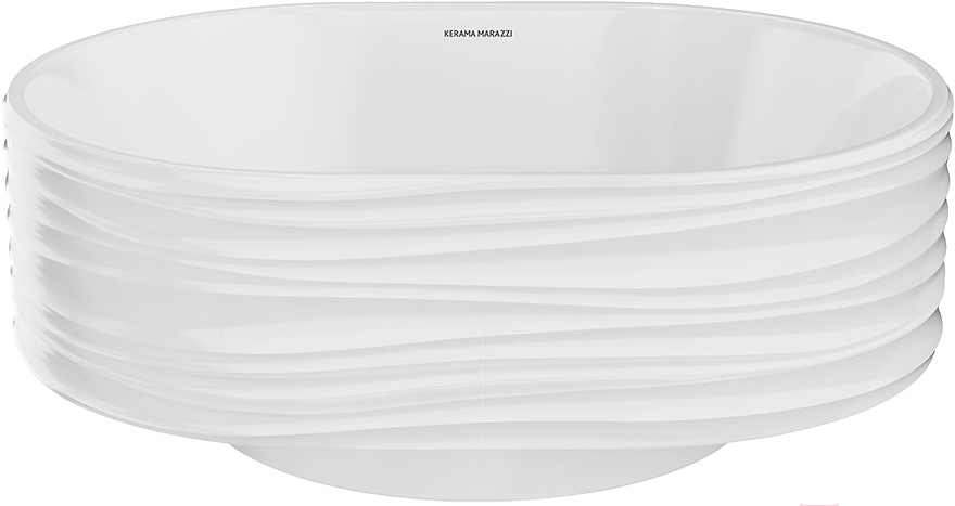 

Раковина Kerama Marazzi Artbasin Sabbia 53х38 белый глянец (SA.wb.50/WHT)