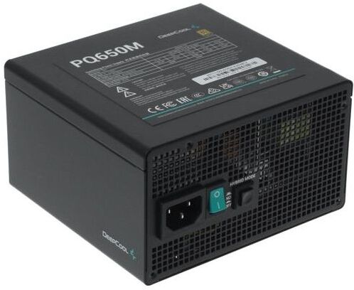 

Блок питания DeepCool PQ650M 80+ gold ATX 650W (R-PQ650M-FA0B-EU)