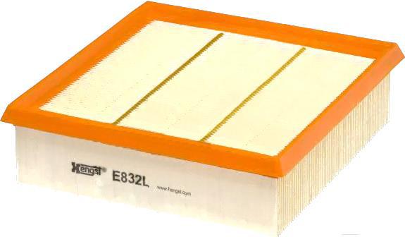 

Фильтр воздушный Hengst E832L, E832L