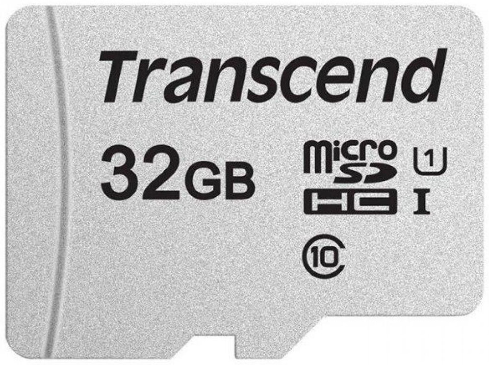 

Карта памяти Transcend microSDHC Class10 32Gb + adapter (TS32GUSD300S-A)