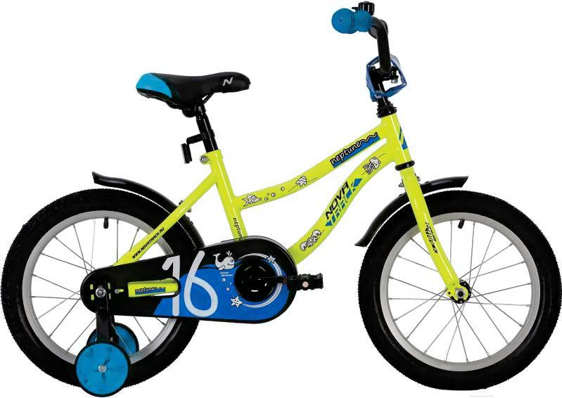 

Велосипед детский Novatrack Neptune 14'' зеленый [143NEPTUNE.GN20], Neptune детский