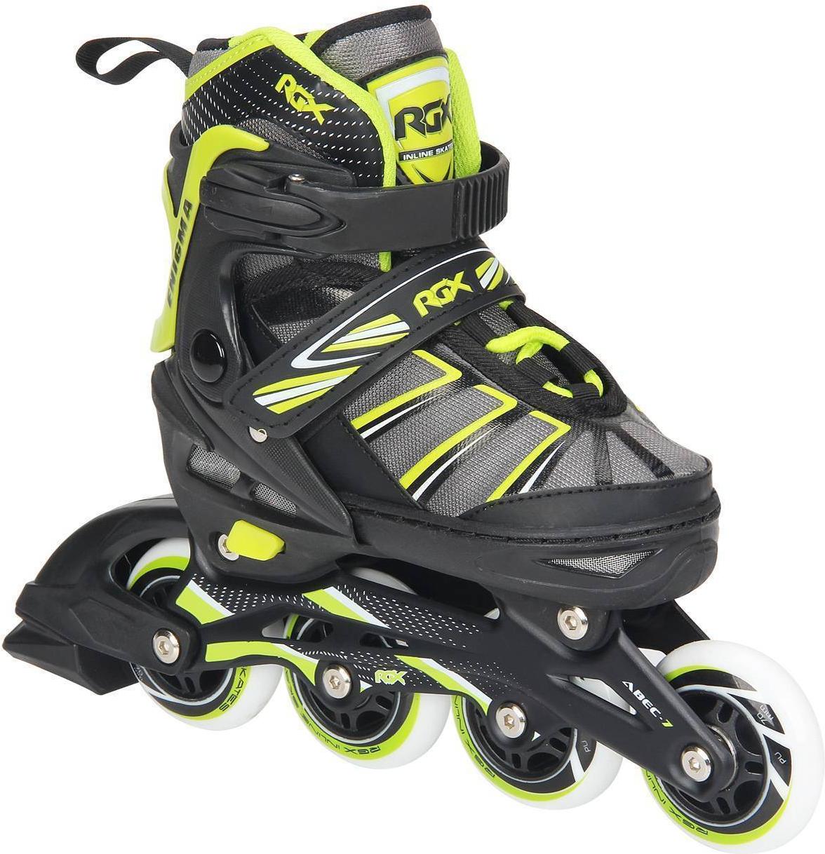 

Роликовые коньки RGX Enigma р-р XS 27-30 Green