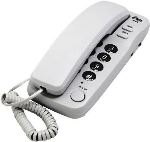 

Проводной телефон Ritmix RT-100 (Gray), Проводной телефон Ritmix RT-100 Grey