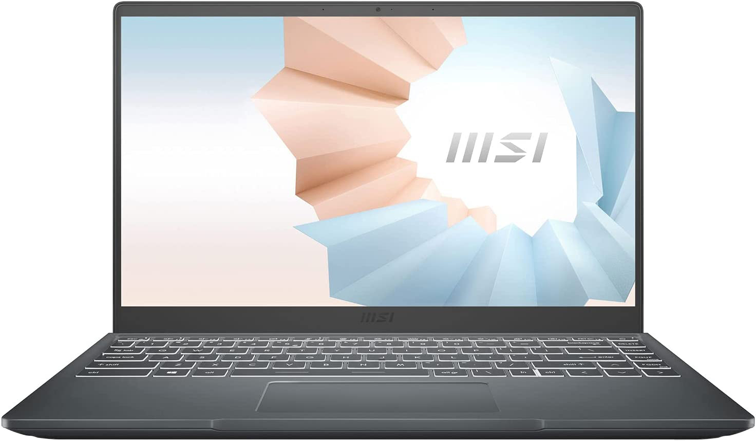 

Ноутбук MSI Modern 14 B5M-244XRU Ryzen 5 5500U темно-серый (9S7-14DL24-244)