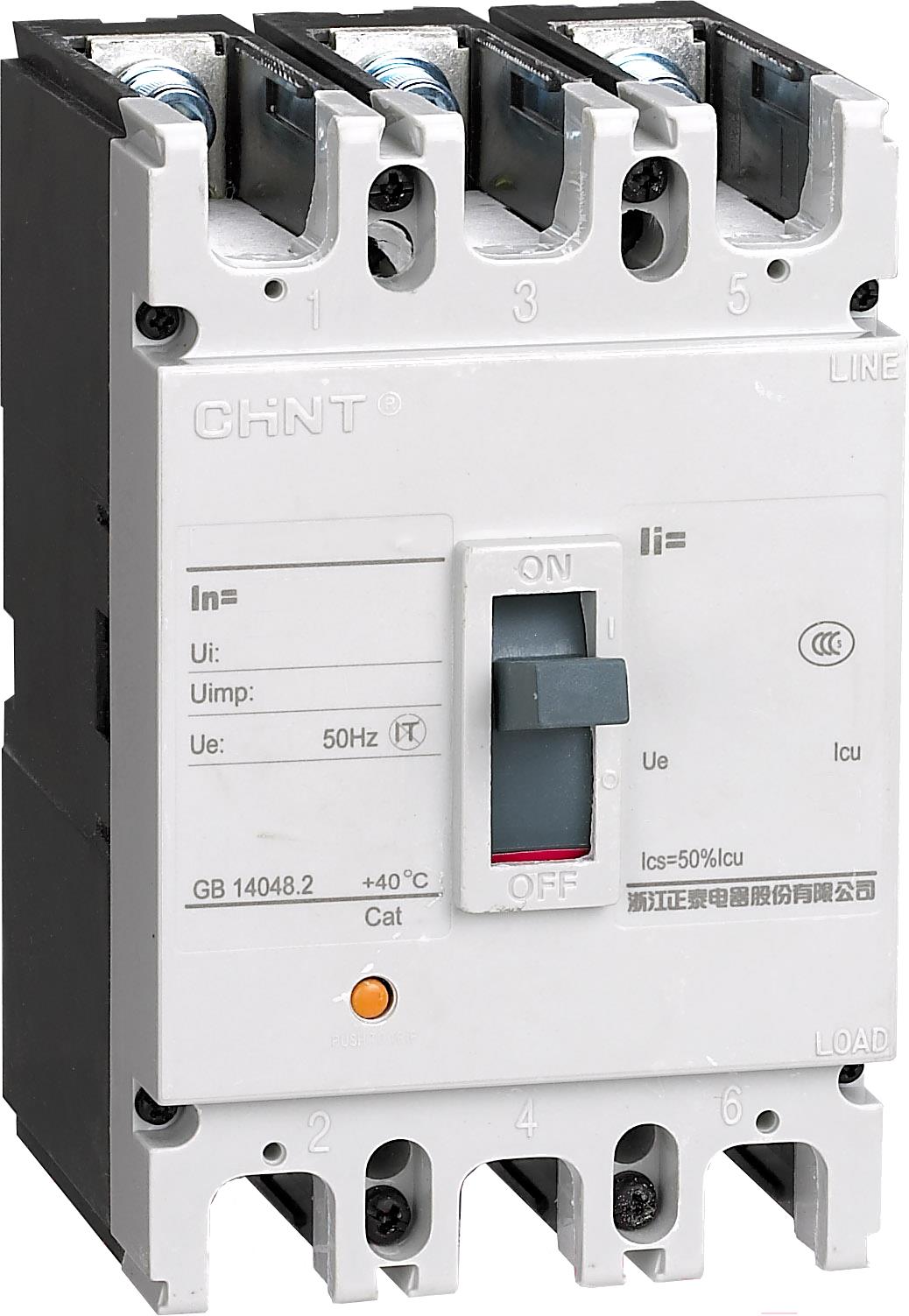 

Выключатель Chint NM1-250S 3P 250А 25kА, NM1-250S 3P 250А 25kА