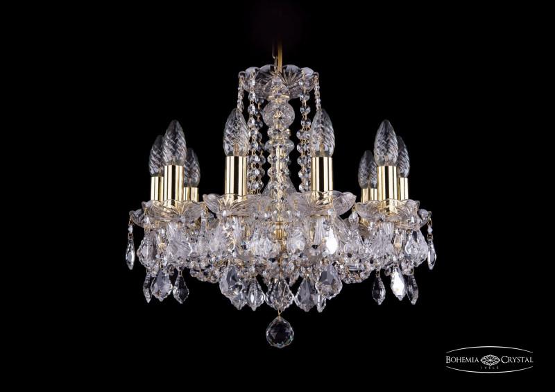 

Подвесная люстра Bohemia Ivele Crystal 1402/10/141/G/Leafs