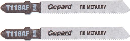 

Пилка для лобзика GEPARD по металлу T118AF 2шт [GP0615-18], Пилка для лобзика GEPARD по металлу T118AF 2шт GP0615-18