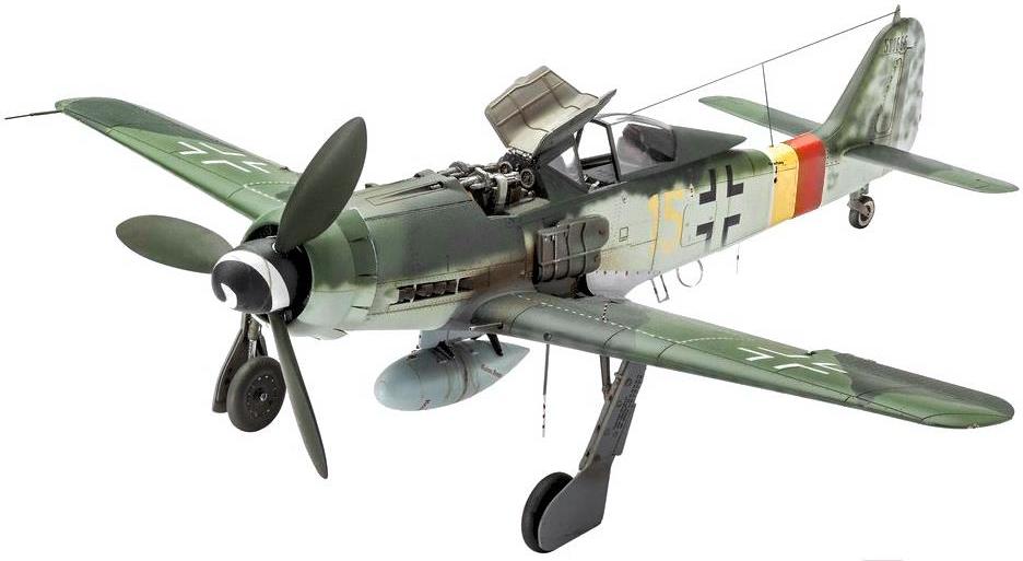 

Сборная модель Revell Немецкий истребитель Focke Wulf Fw 190 D-9 [03930], Немецкий истребитель Focke Wulf Fw 190 D-9