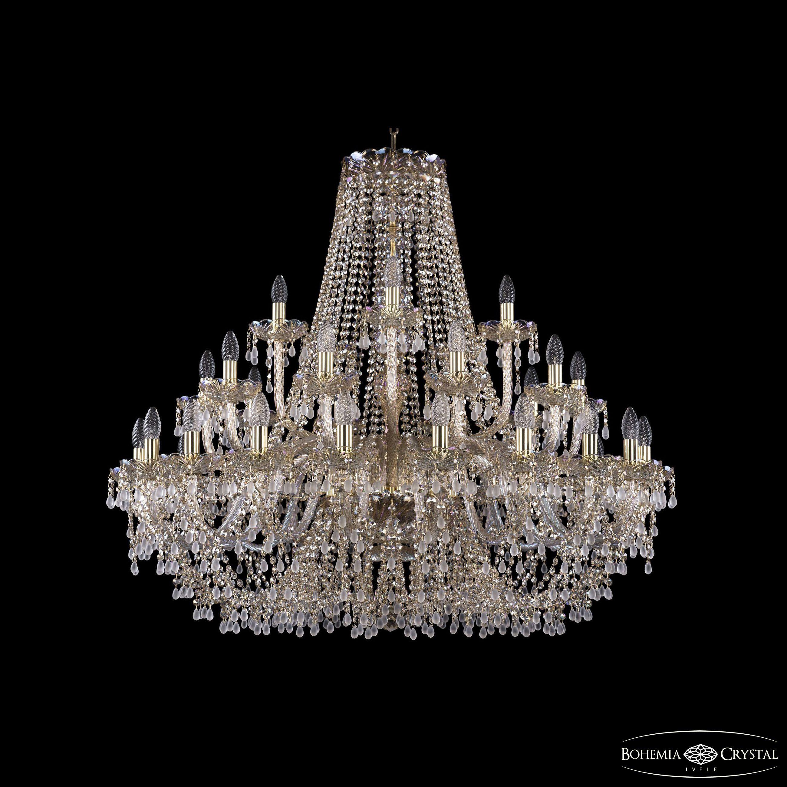 

Подвесная люстра Bohemia Ivele Crystal 1410/20+10+5/400 G V0300 M801