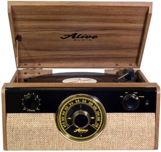 

Виниловый проигрыватель Alive Audio Fusion с Bluetooth Light Wood [FSN-01-LW], Виниловый проигрыватель Alive Audio Fusion с Bluetooth FSN-01-LW Light Wood