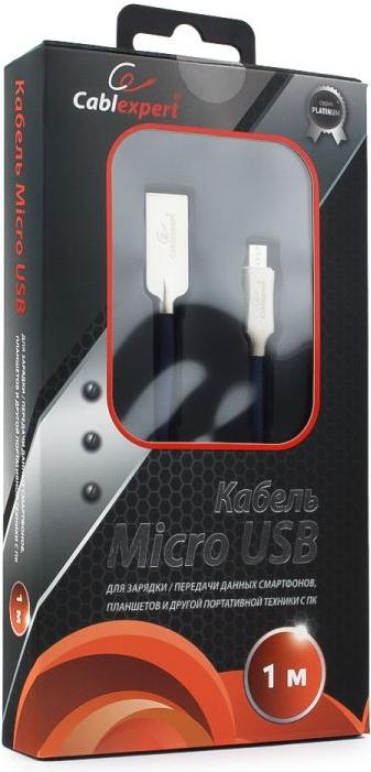 

Кабель для компьютера Cablexpert CC-P-mUSB02Bl-1M, CC-P-mUSB02Bl-1M
