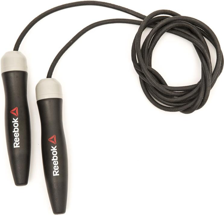

Скакалка Reebok Leather Skipping Rope черный [RF\RSRP-16080\00-00-00], Leather Skipping Rope