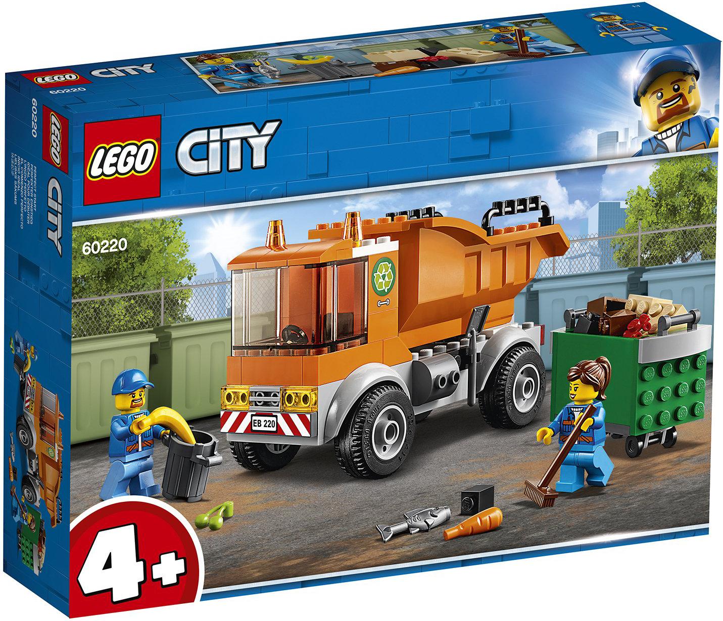 

Конструктор Lego City Мусоровоз 60220, City Мусоровоз