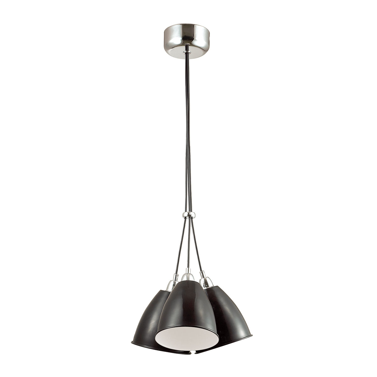 

Потолочный подвесной светильник Odeon Light 3974/3 ODL18 229 хром/черный Подвес IP20 E27 3*60W 200V TRINA, 3974/3 ODL18 229 хром/черный Подвес IP20 E27 3*60W 200V TRINA