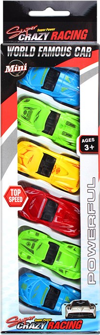 

Игровой набор Darvish Машинки mini 6шт/уп [DV-T-767-6], Набор игрушечных автомобилей Darvish Машинки mini 6шт/уп DV-T-767-6