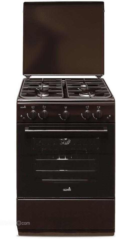 

Кухонная плита CEZARIS ПГ 3200-05 Ч коричневый, ПГ 3200-05 Ч