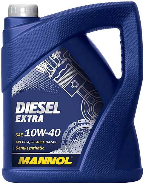 

Моторное масло Mannol Diesel Extra 10W40 CH-4/SL 5л [MN7504-5], Моторное масло Mannol Diesel Extra 10W40 CH-4/SL 5л MN7504-5