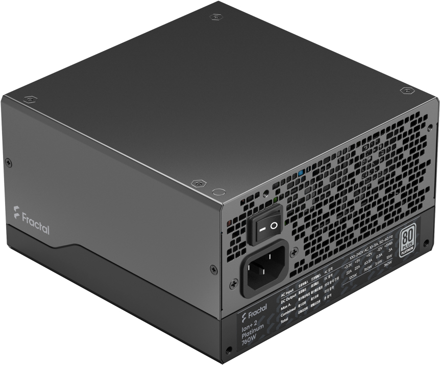 

Блок питания Fractal Design ATX 750W (FD-P-IA2P-760-EU)