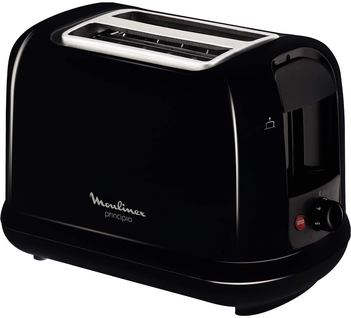 

Тостер Moulinex LT160830 черный [7211002891], Тостер Moulinex Principio LT1608