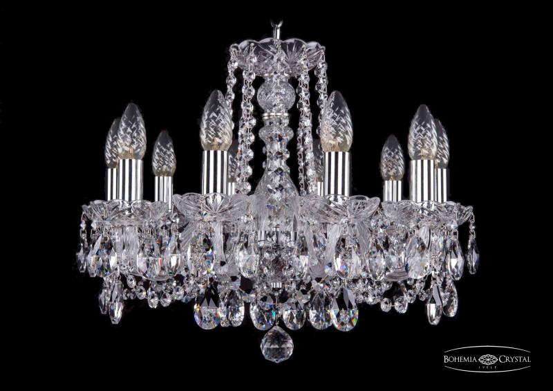 

Подвесная люстра Bohemia Ivele Crystal 1402/10/160/Ni