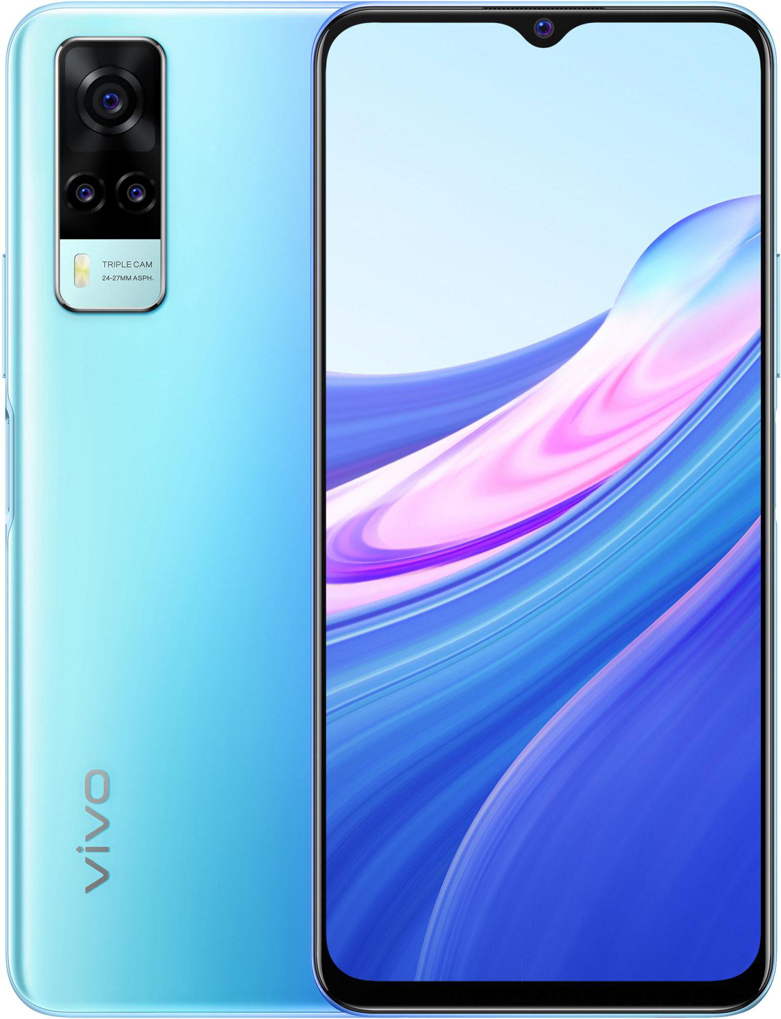 

Мобильный телефон Vivo 2036 Y31 4Gb/128Gb Ocean Blue [5656743], 2036 Y31 4Gb/128Gb