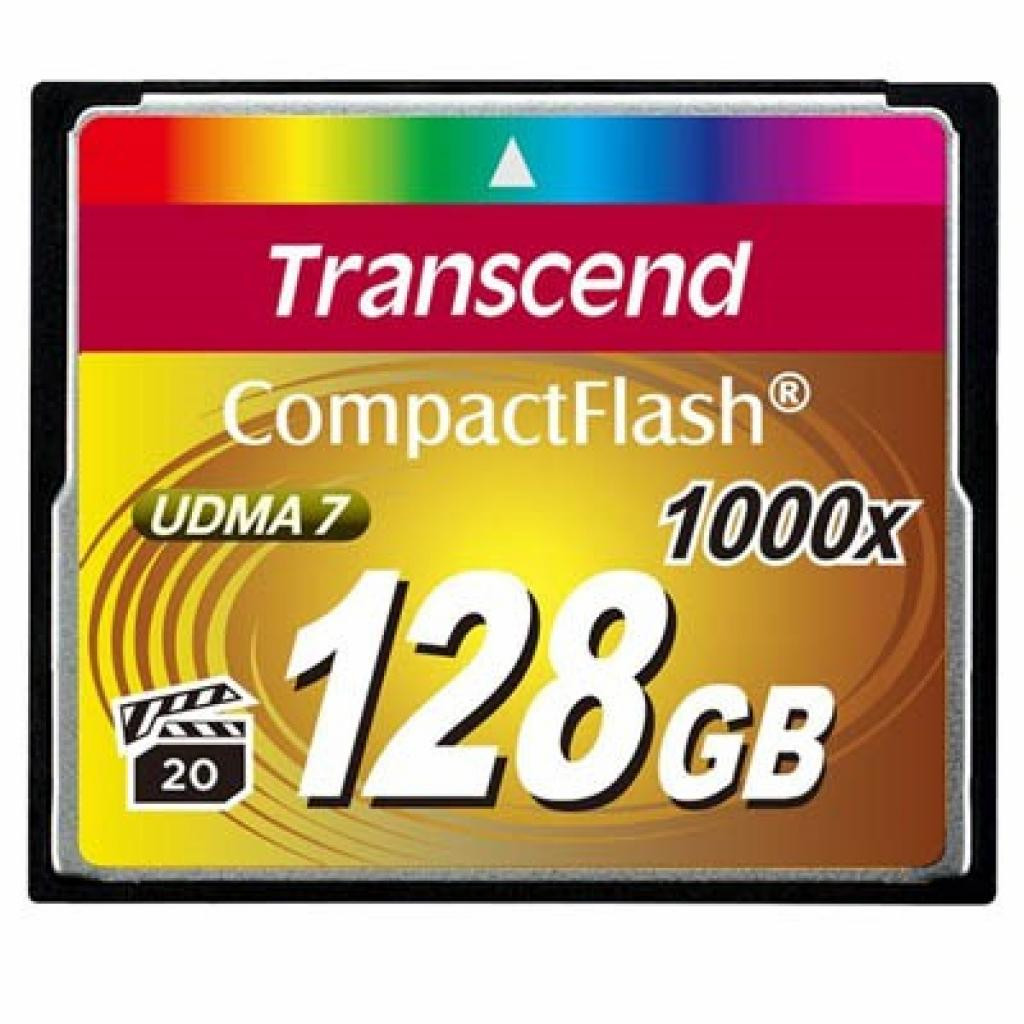 

Карта памяти Transcend 1000x CompactFlash Ultimate 128GB (TS128GCF1000), Карта памяти Transcend 1000x CompactFlash Ultimate 128GB TS128GCF1000