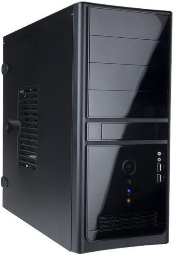

Корпус для компьютера In Win MidiTower EC021BL 450 Вт черный/серебристый [6101058], Корпус для компьютера In Win MidiTower EC021BL 450 Вт 6101058 черный/серебристый