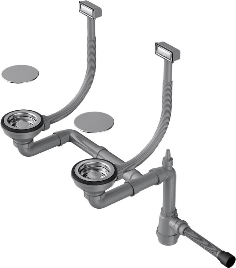 

Арматура для двухчашевых моек Omoikiri WK-2C-IN [4956476], WK-2C-IN