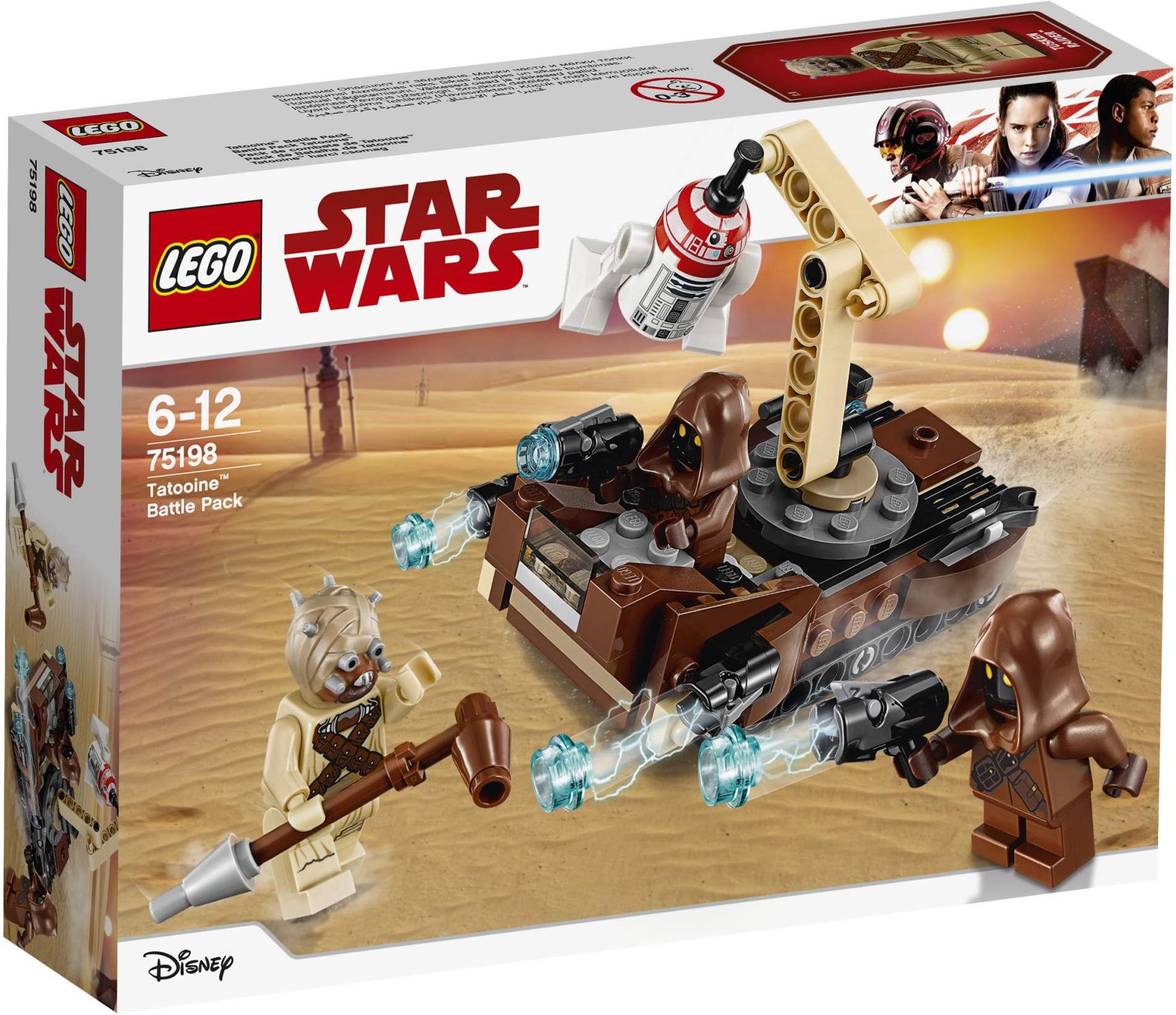 

Конструктор LEGO STAR WARS Боевой набор планеты Татуин [75198], STAR WARS Боевой набор планеты Татуин