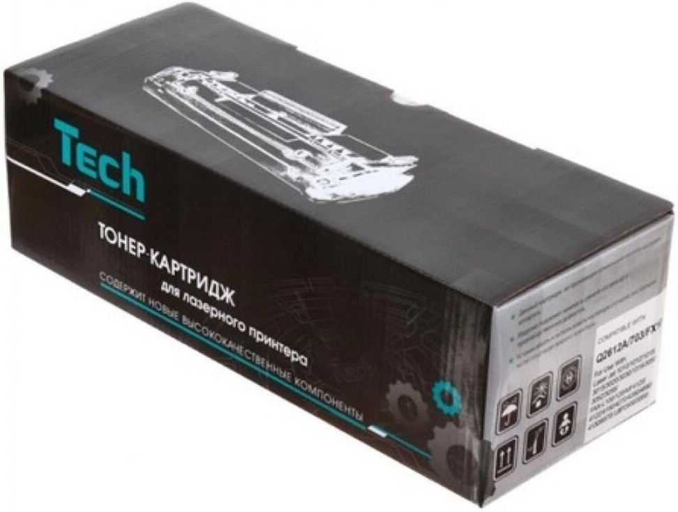 

Тонер-картридж Tech Q2612A/CRG703/FX10, Картридж Tech Q2612A/CRG703/FX10