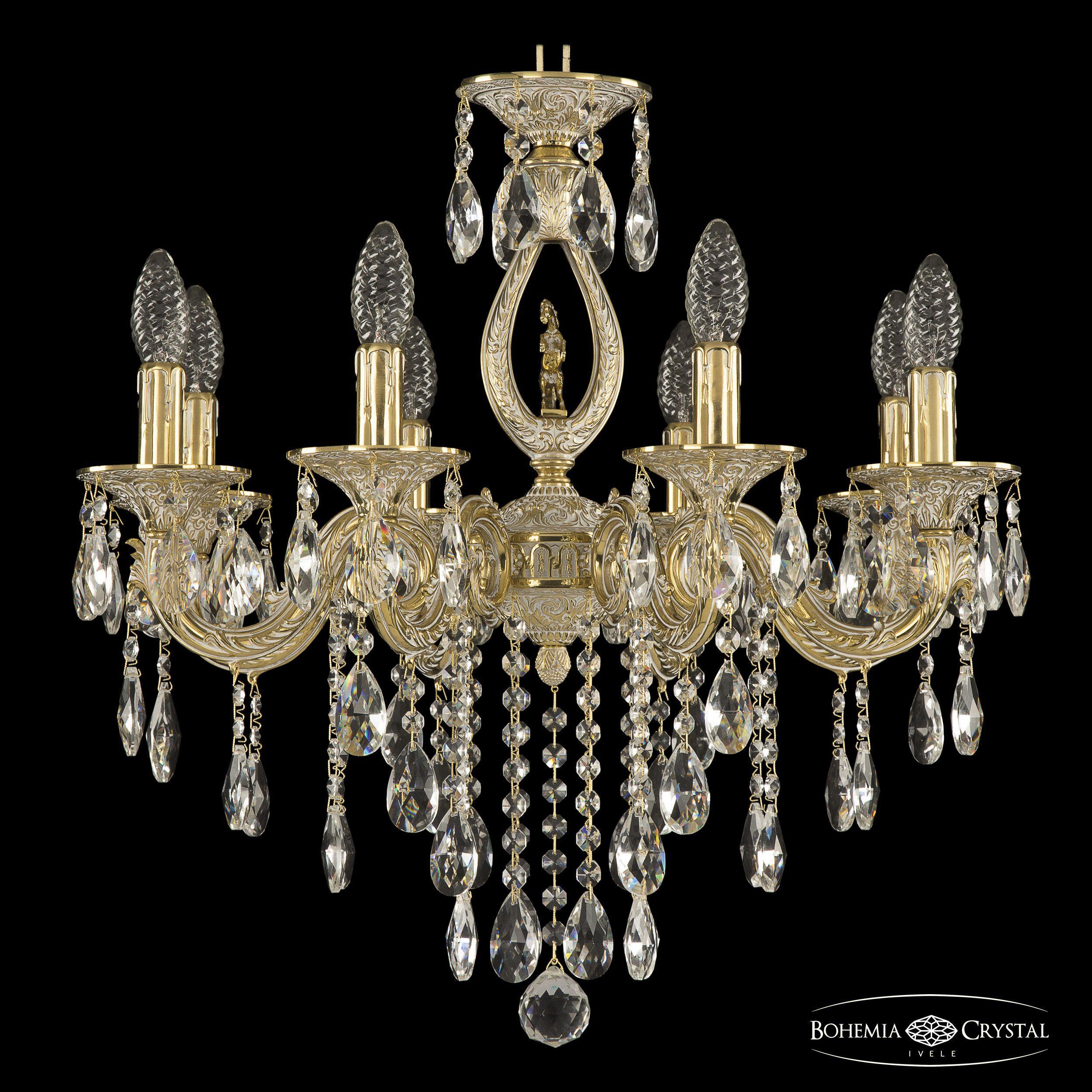 

Подвесная люстра Bohemia Ivele Crystal 71401/8/175 B GW FH1S