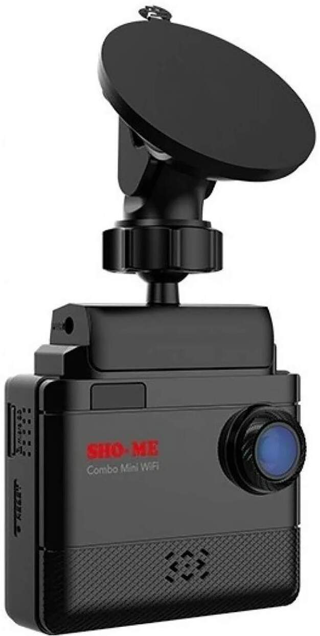 

Видеорегистратор Sho-Me с радар-детектором Combo Mini WiFi GPS ГЛОНАСС черный