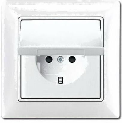 

Розетка ABB Basic 55 2018-0-1505 белый