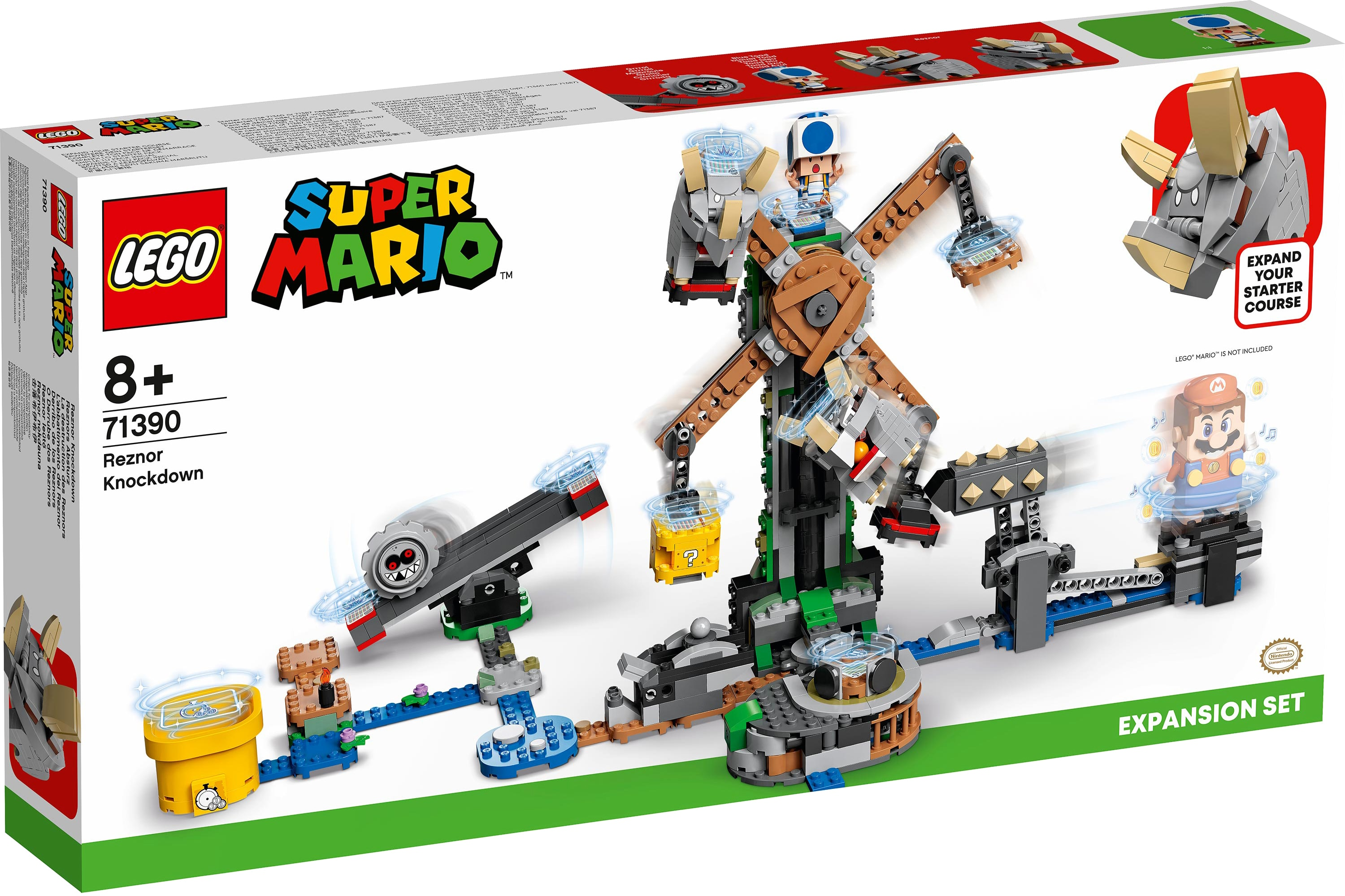 

Конструктор LEGO Super Mario Нокдаун резноров [71390], Конструктор LEGO Super Mario Нокдаун резноров 71390