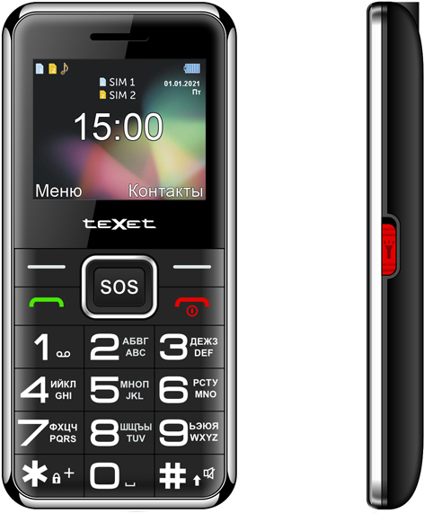 

Мобильный телефон Texet TM-B319 Black