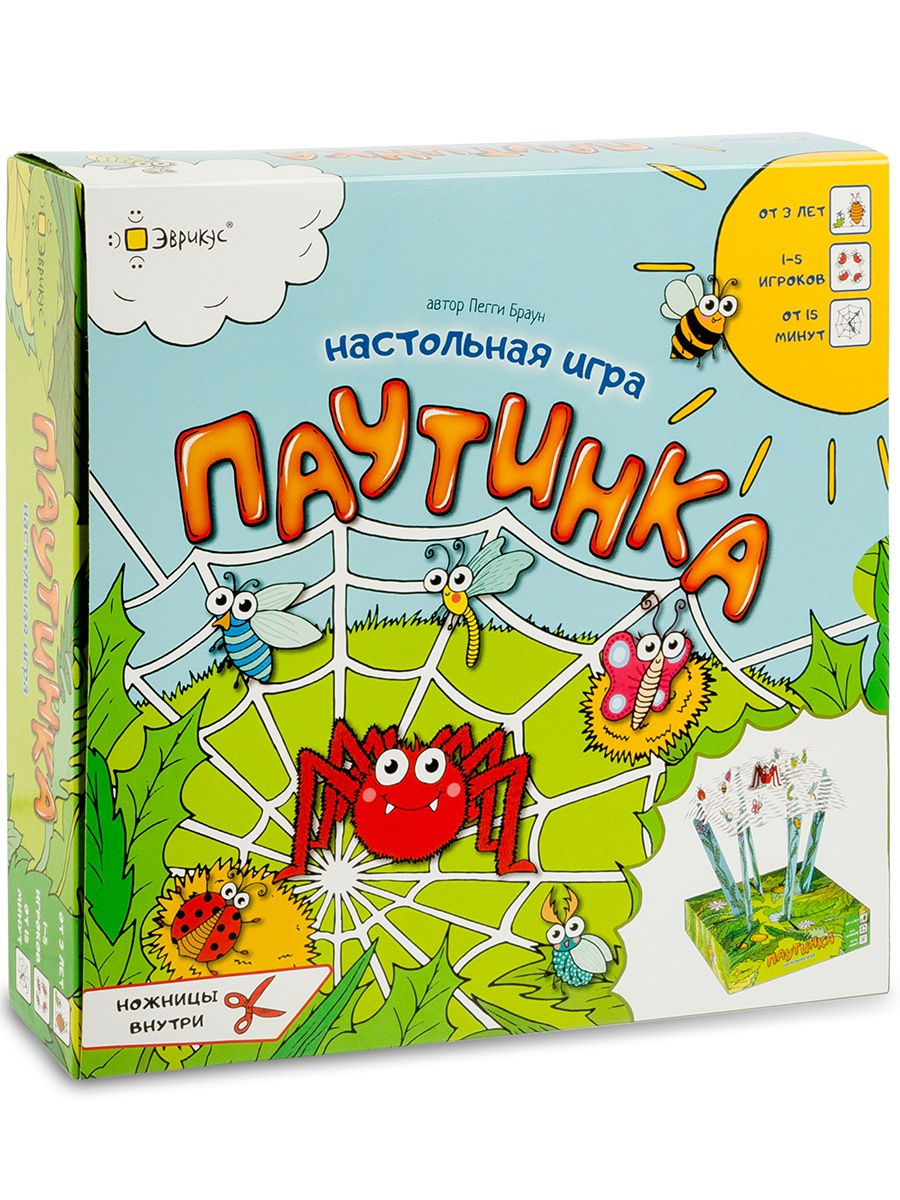 

Настольная игра Эврикус Паутинка, Паутинка