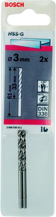

Набор сверл Bosch 2.608.585.911, 2608585911