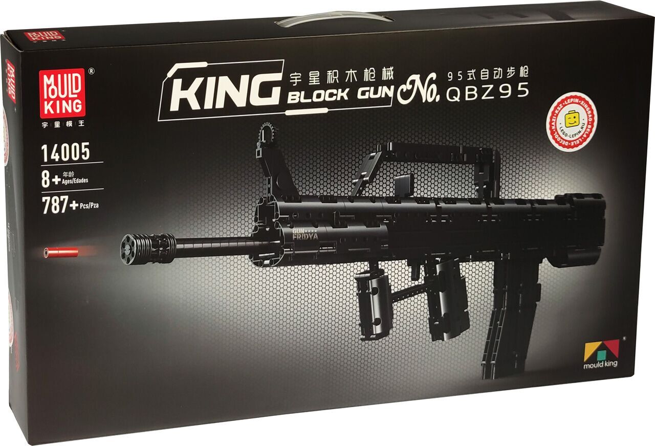 

Конструктор Mould King Автоматическая винтовка Тип 95 [14005], Конструктор Mould King Автоматическая винтовка Тип 95 14005