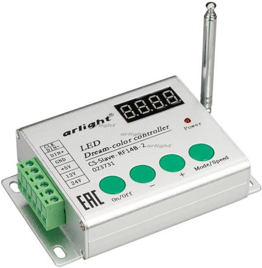 

Arlight Контроллер CS-Slave-RF14B-2 (5-24V, ПДУ 14кн) [023731], Контроллер CS-Slave-RF14B-2 (5-24V, ПДУ 14кн)