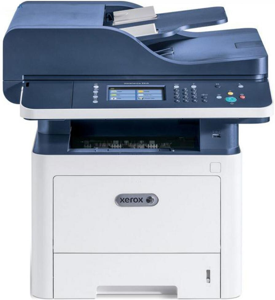 

МФУ Xerox WorkCentre 3345 [3345V_DNI], МФУ лазерный Xerox WorkCentre WC3345DNI (3345V_DNI) белый/синий