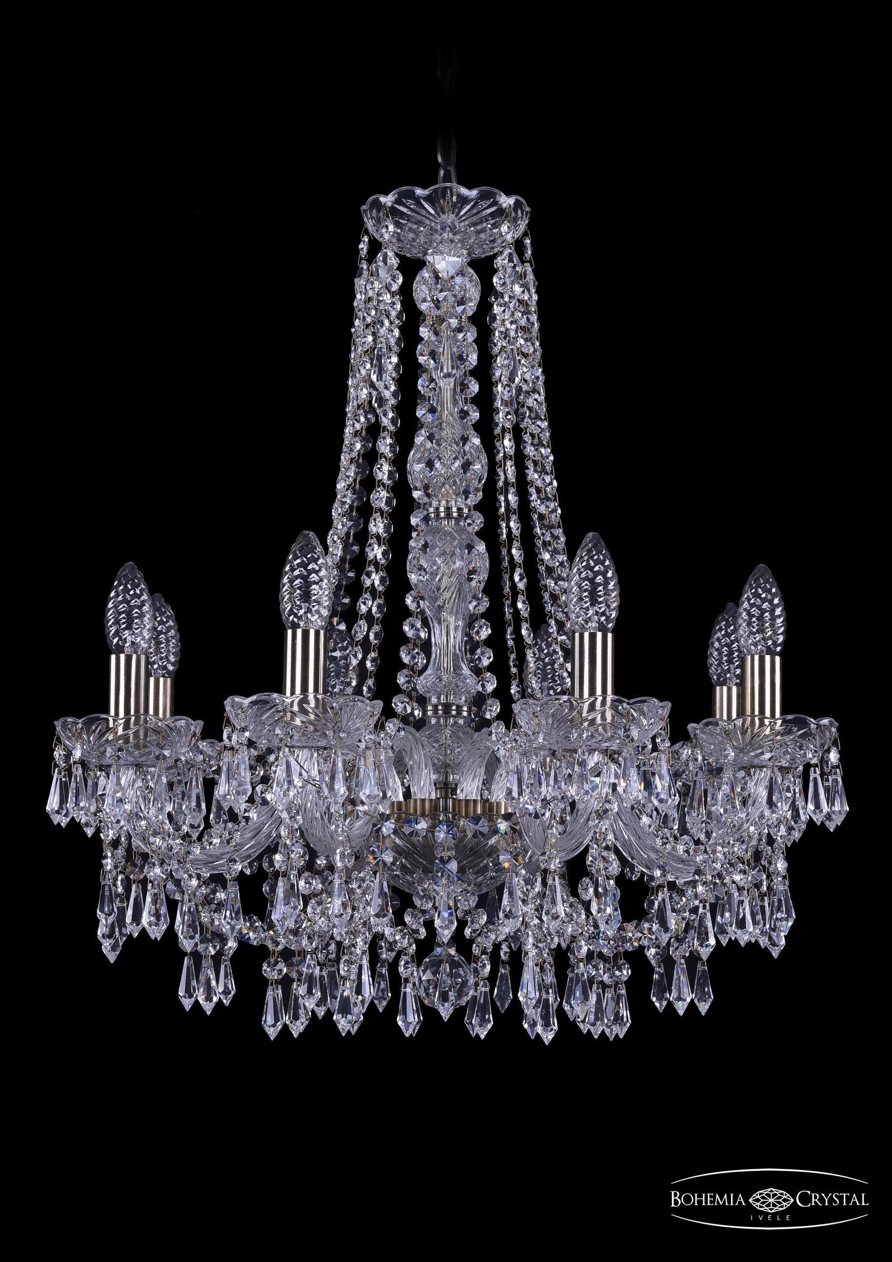 

Подвесная люстра Bohemia Ivele Crystal 1403/8/195/h-60/Pa