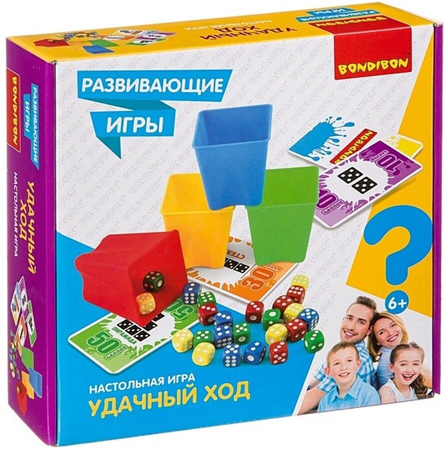 

Игрушка Bondibon Удачный ход, Развивающая игрушка Bondibon Удачный ход ВВ4173