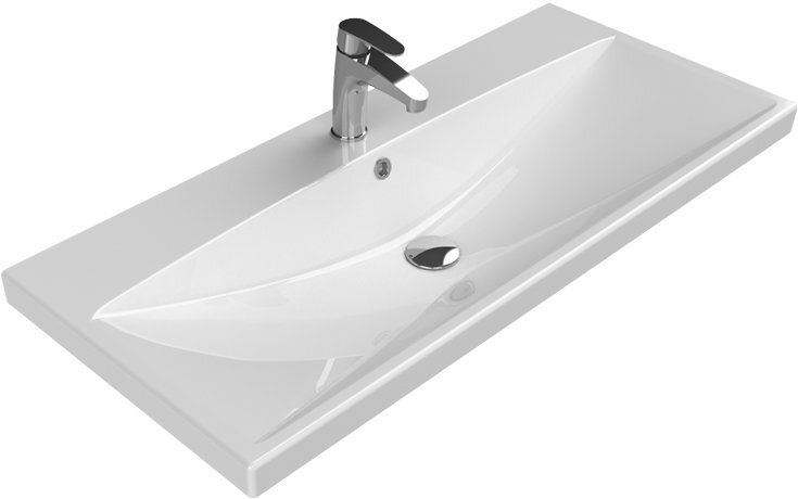 

Умывальник CeraStyle Frame 100 белый (VB015A02U00)