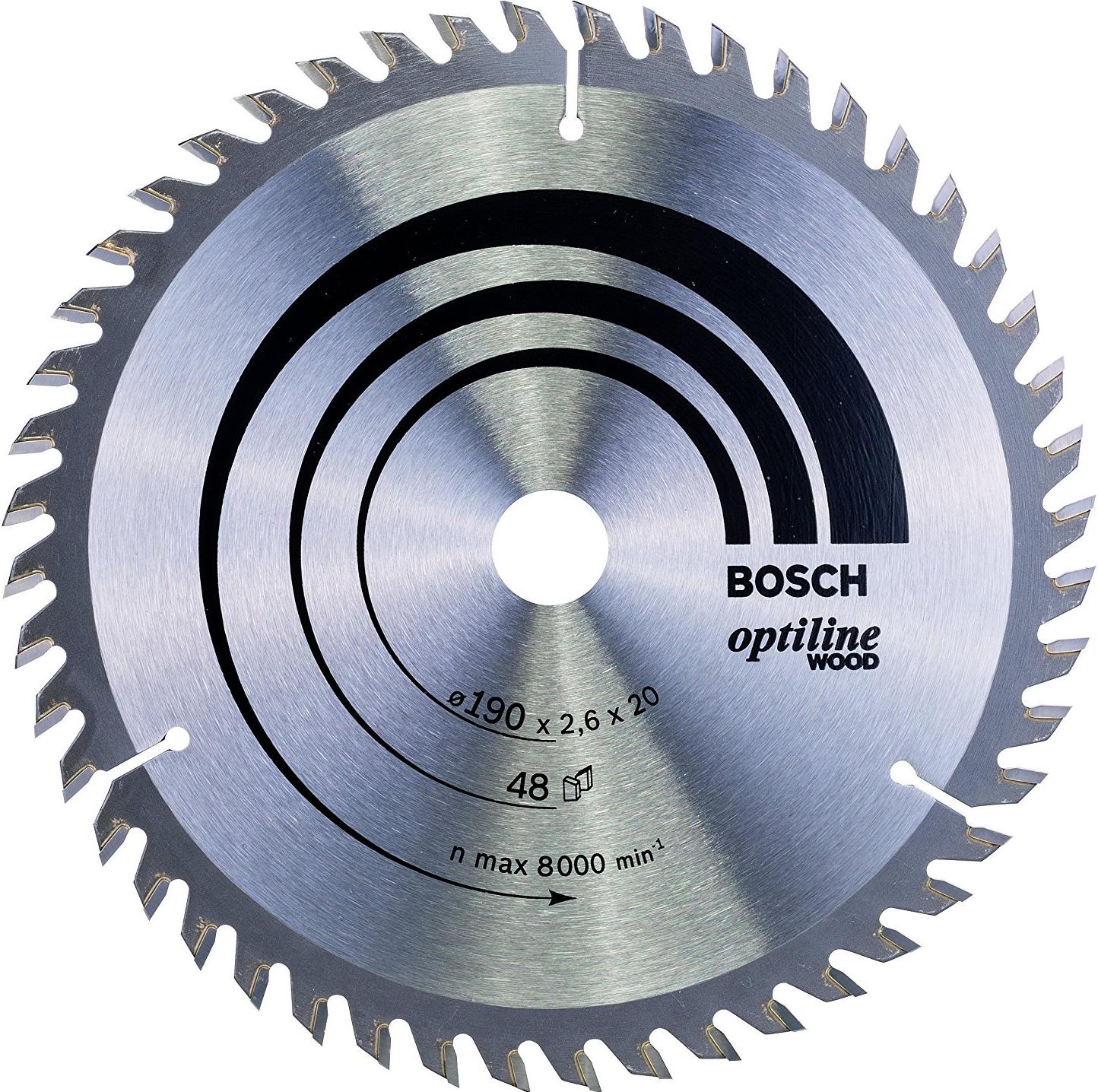

Диск пильный Bosch 190х20 мм 48 зуб по дереву [2608640614], 190х20 мм 48 зуб по дереву
