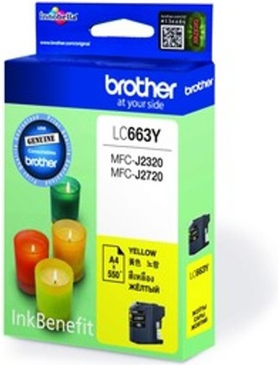 

Картридж для принтера Brother LC663Y, Картридж Brother LC663Y