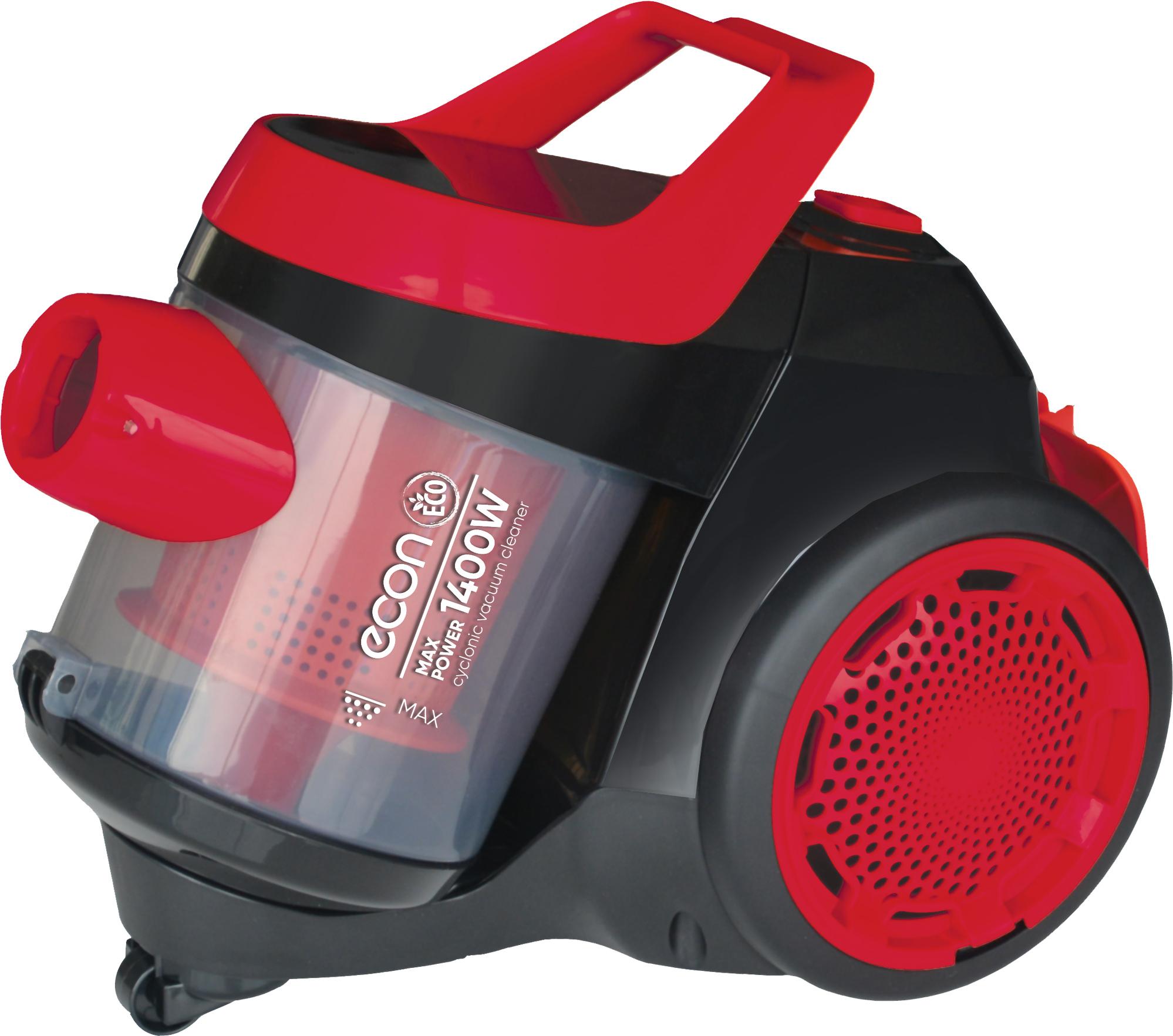 

Пылесос ECON ECO-1441VC Red/Black, ECO-1441VC